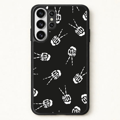 Skeleton Fingers - Halloween Phone Case for Galaxy S26 Ultra
