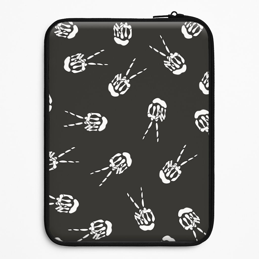 Skeleton Fingers - Halloween Laptop Sleeve