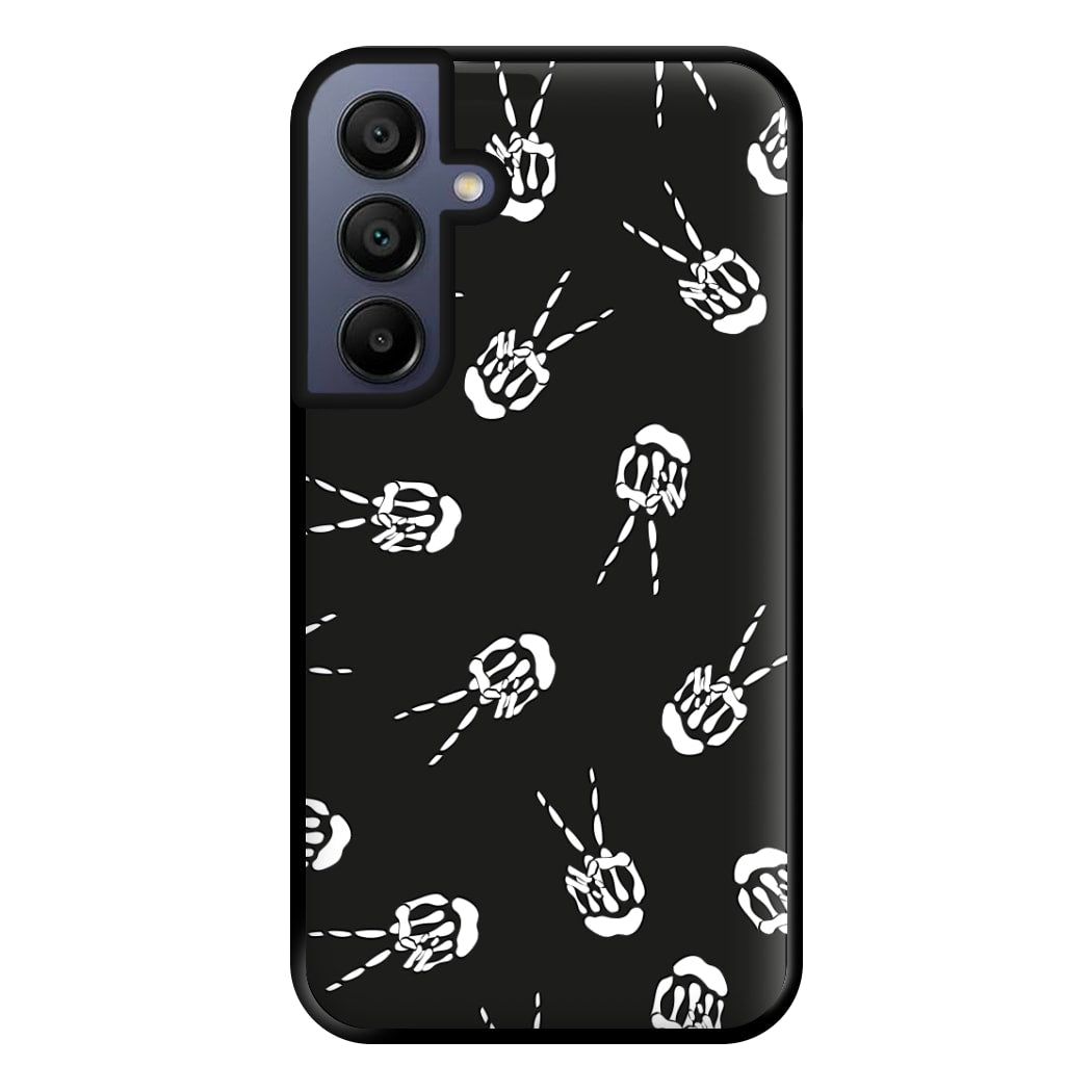 Skeleton Fingers - Halloween Phone Case for Galaxy A15