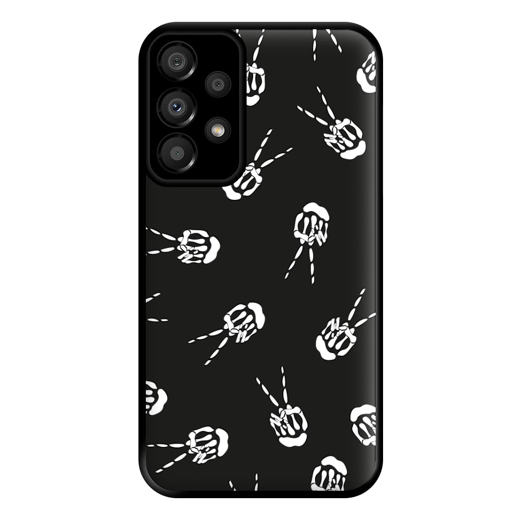 Skeleton Fingers - Halloween Phone Case for Galaxy A33