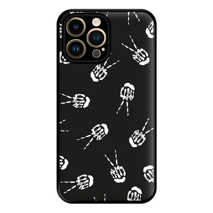 Skeleton Fingers - Halloween Phone Case for iPhone 14 Pro Max