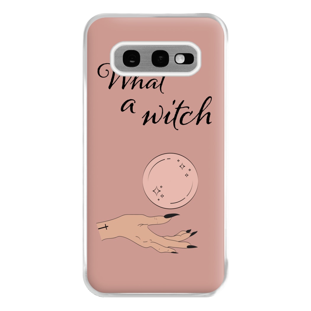 What A Witch - Halloween Phone Case for Galaxy S10e