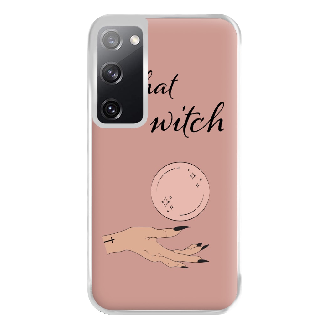 What A Witch - Halloween Phone Case for Galaxy S20