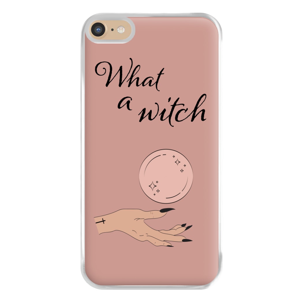 What A Witch - Halloween Phone Case for iPhone 6 Plus / 7 Plus / 8 Plus