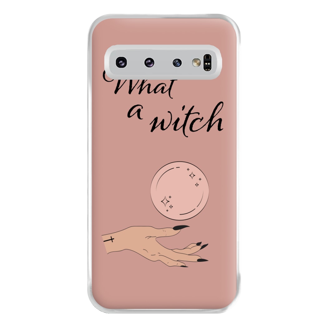 What A Witch - Halloween Phone Case for Galaxy S10 Plus