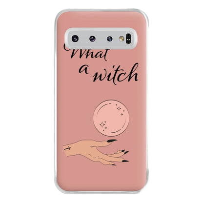 What A Witch - Halloween Phone Case for Galaxy S10 Plus