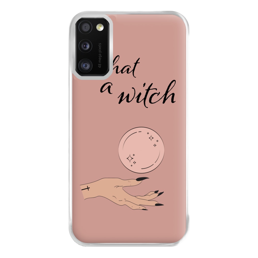 What A Witch - Halloween Phone Case for Galaxy A41