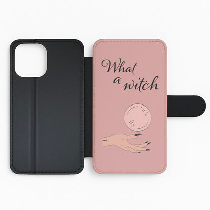 What A Witch - Halloween Flip Phone Case
