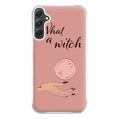 What A Witch - Halloween Phone Case for Galaxy A54