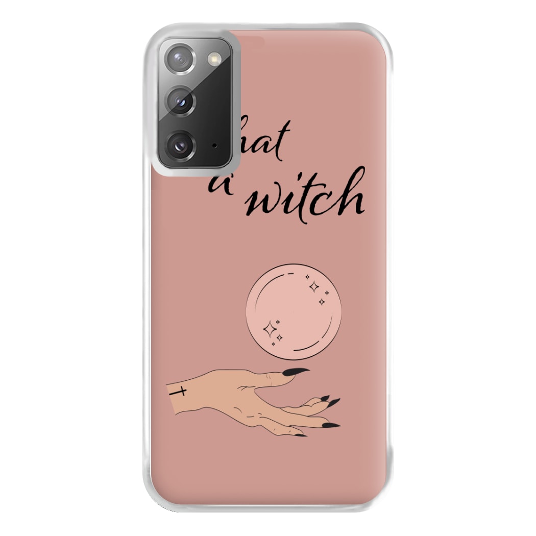 What A Witch - Halloween Phone Case for Galaxy Note 20 Ultra