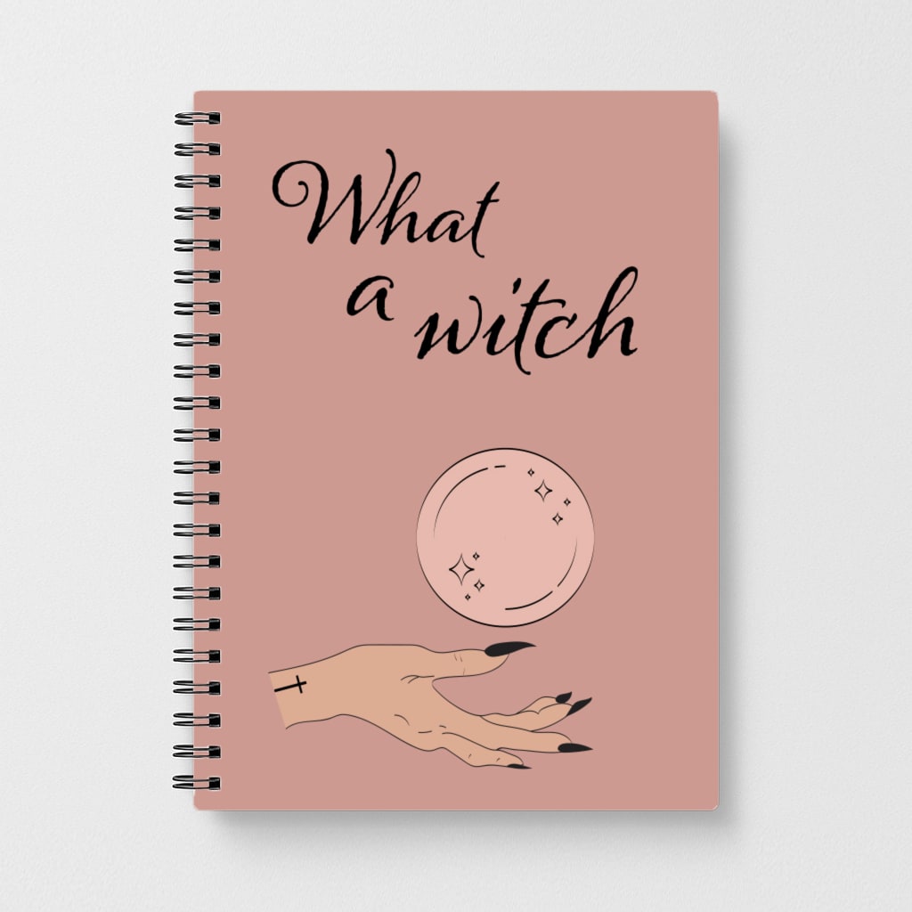 What A Witch - Halloween Notebook