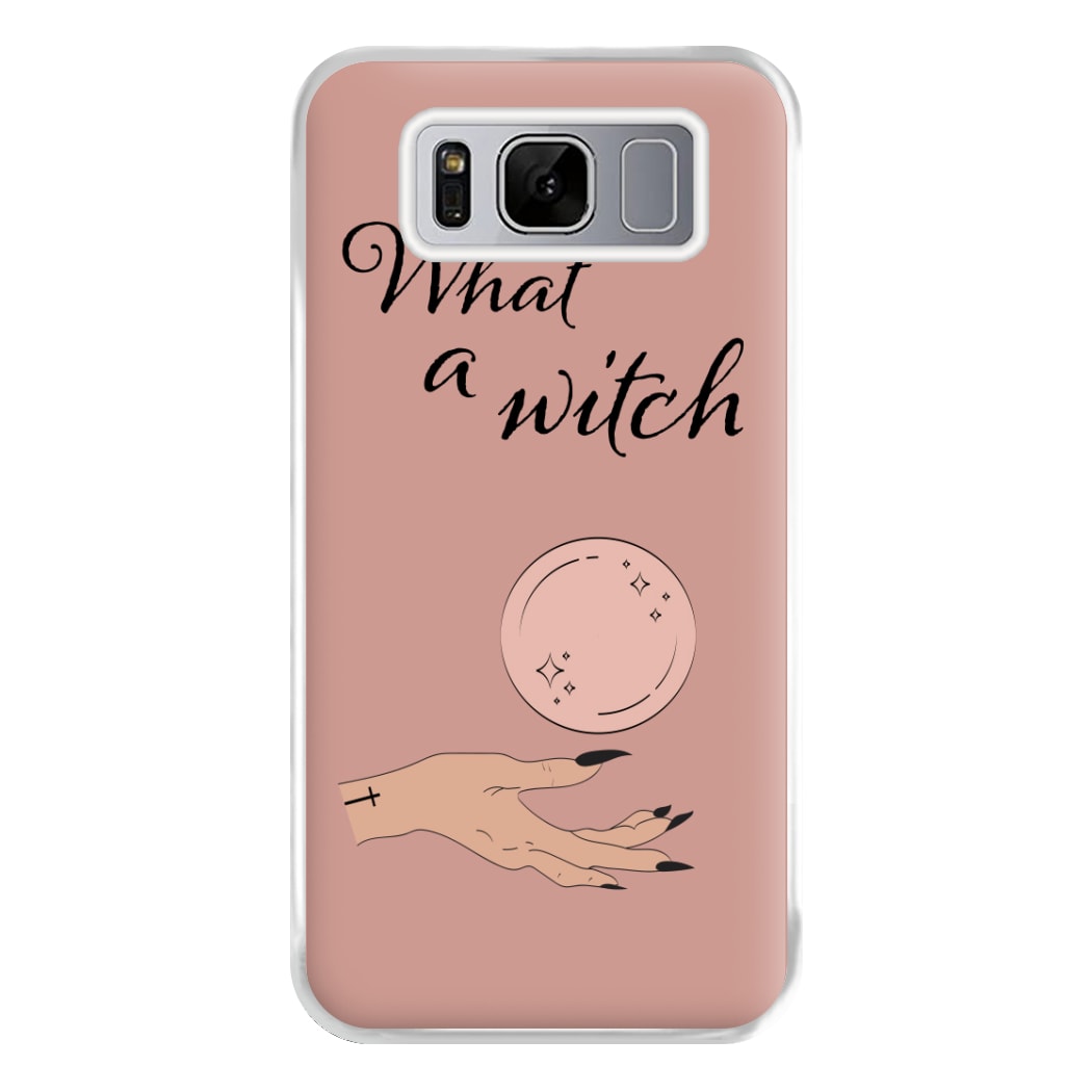 What A Witch - Halloween Phone Case for Galaxy S8 Plus