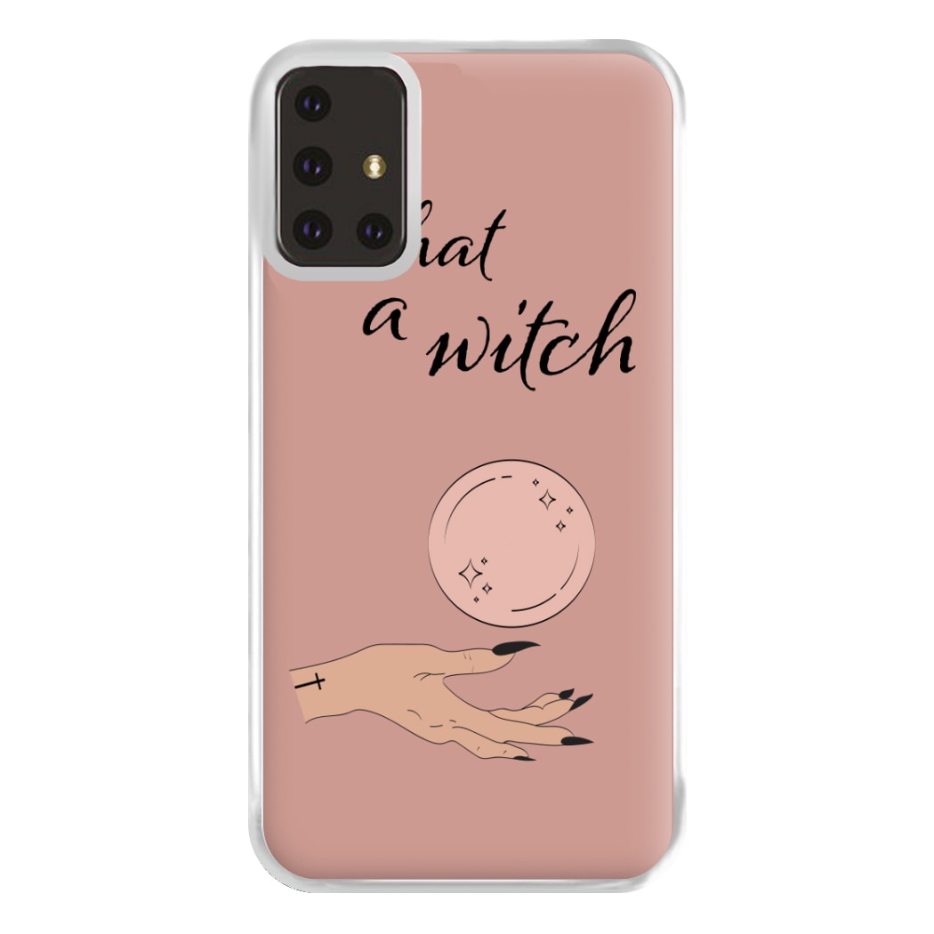 What A Witch - Halloween Phone Case for Galaxy A71