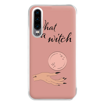 What A Witch - Halloween Phone Case for Huawei P30