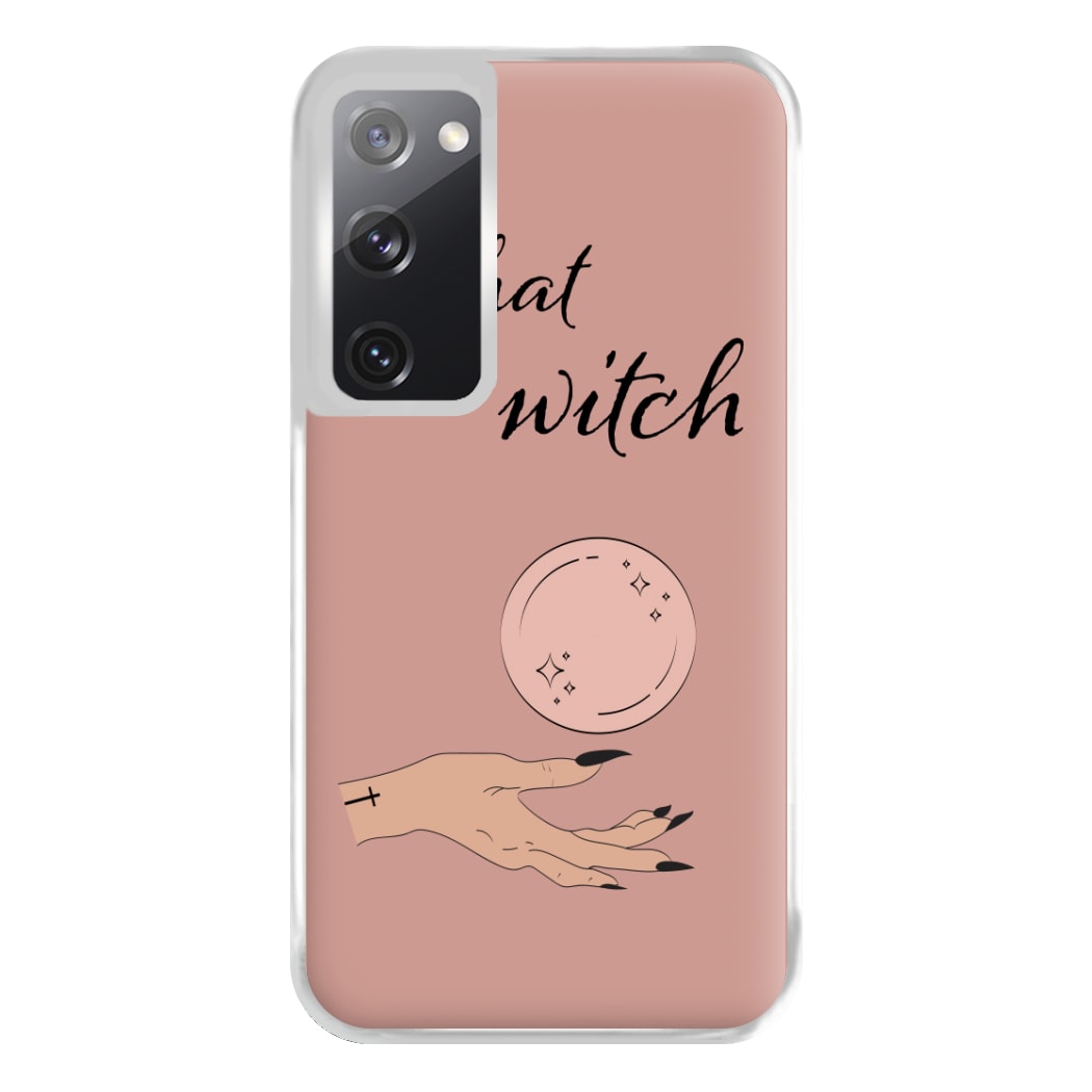 What A Witch - Halloween Phone Case for Galaxy S20FE