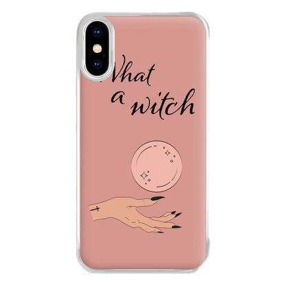 What A Witch - Halloween Phone Case for iPhone XS Max