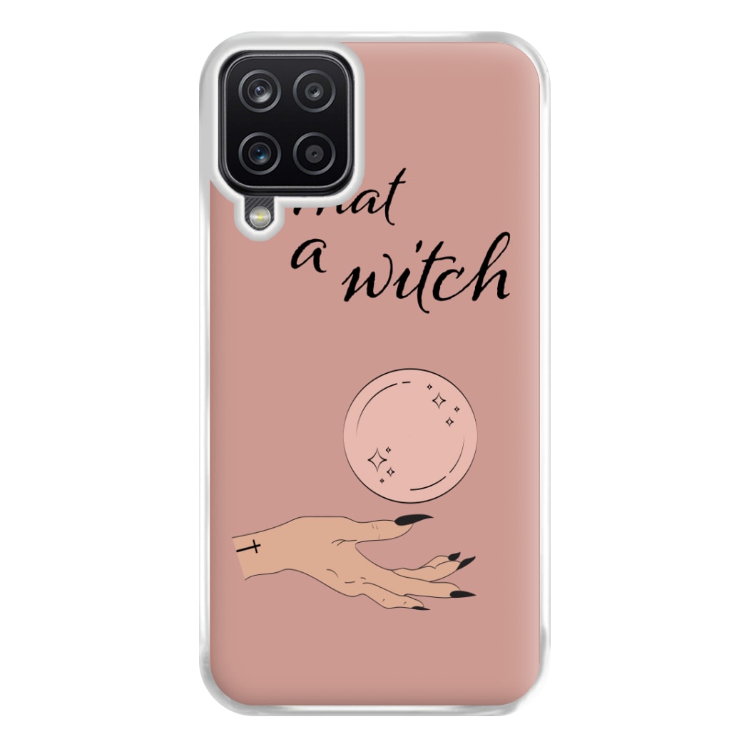 What A Witch - Halloween Phone Case for Galaxy A12