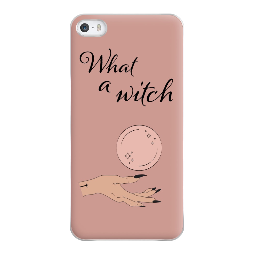 What A Witch - Halloween Phone Case for iPhone 5 / 5s / SE 2016