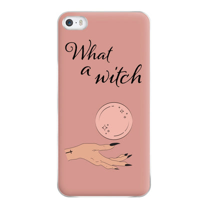 What A Witch - Halloween Phone Case for iPhone 5 / 5s / SE 2016