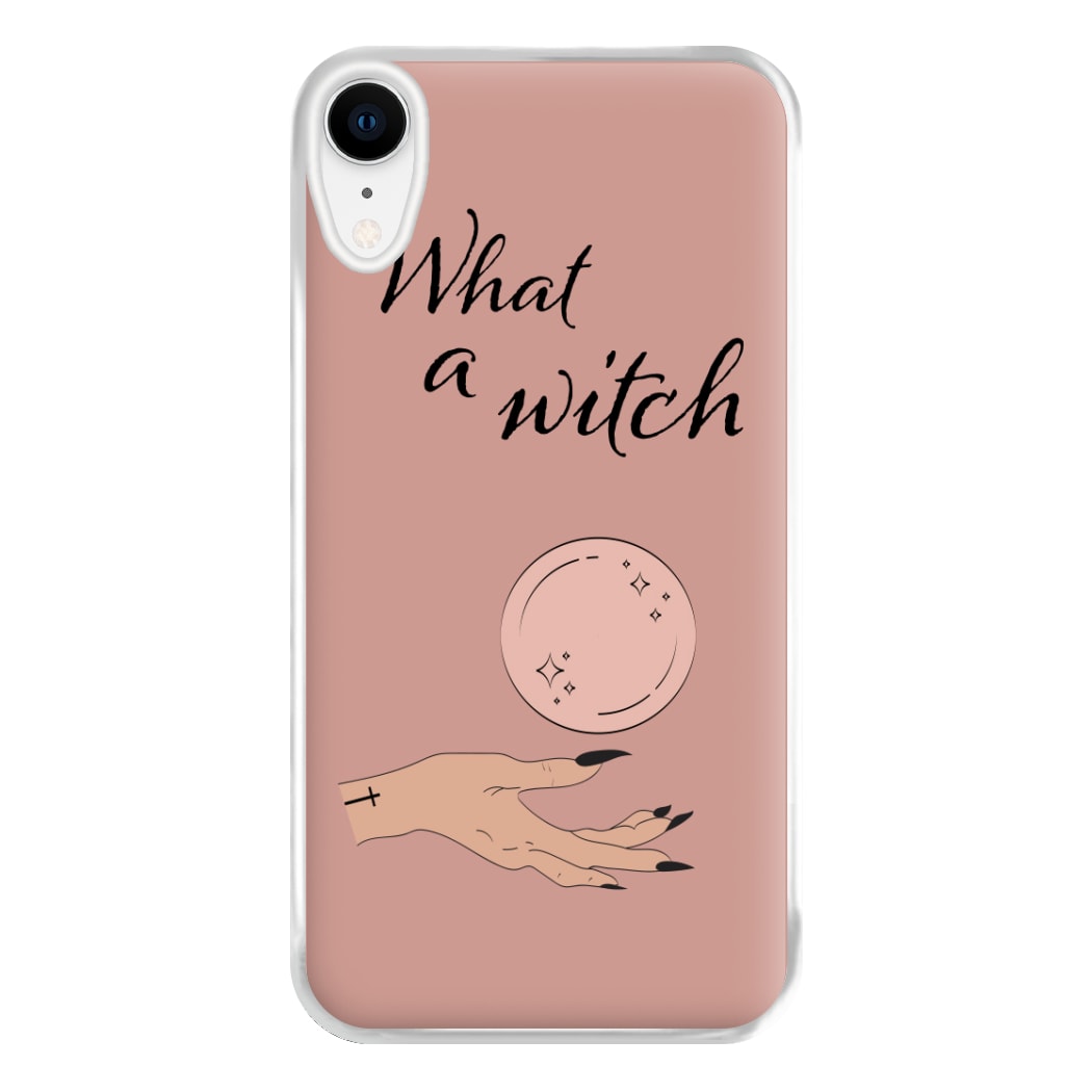 What A Witch - Halloween Phone Case for iPhone XR