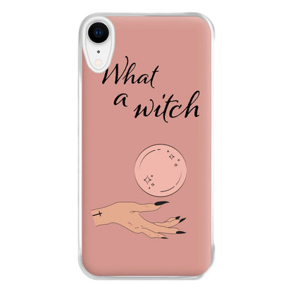 What A Witch - Halloween Phone Case for iPhone XR