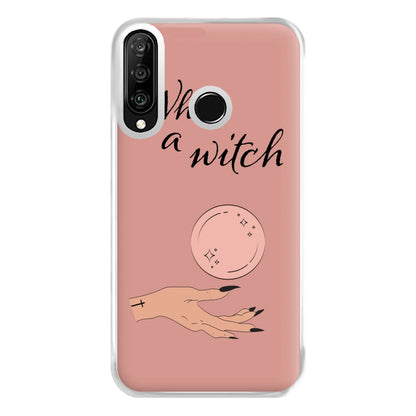 What A Witch - Halloween Phone Case for Huawei P30 Lite