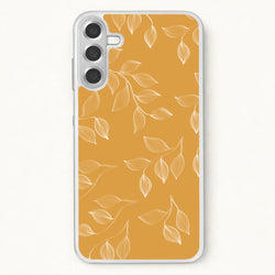 Autumn Leaf Pattern Phone Case for Galaxy A57