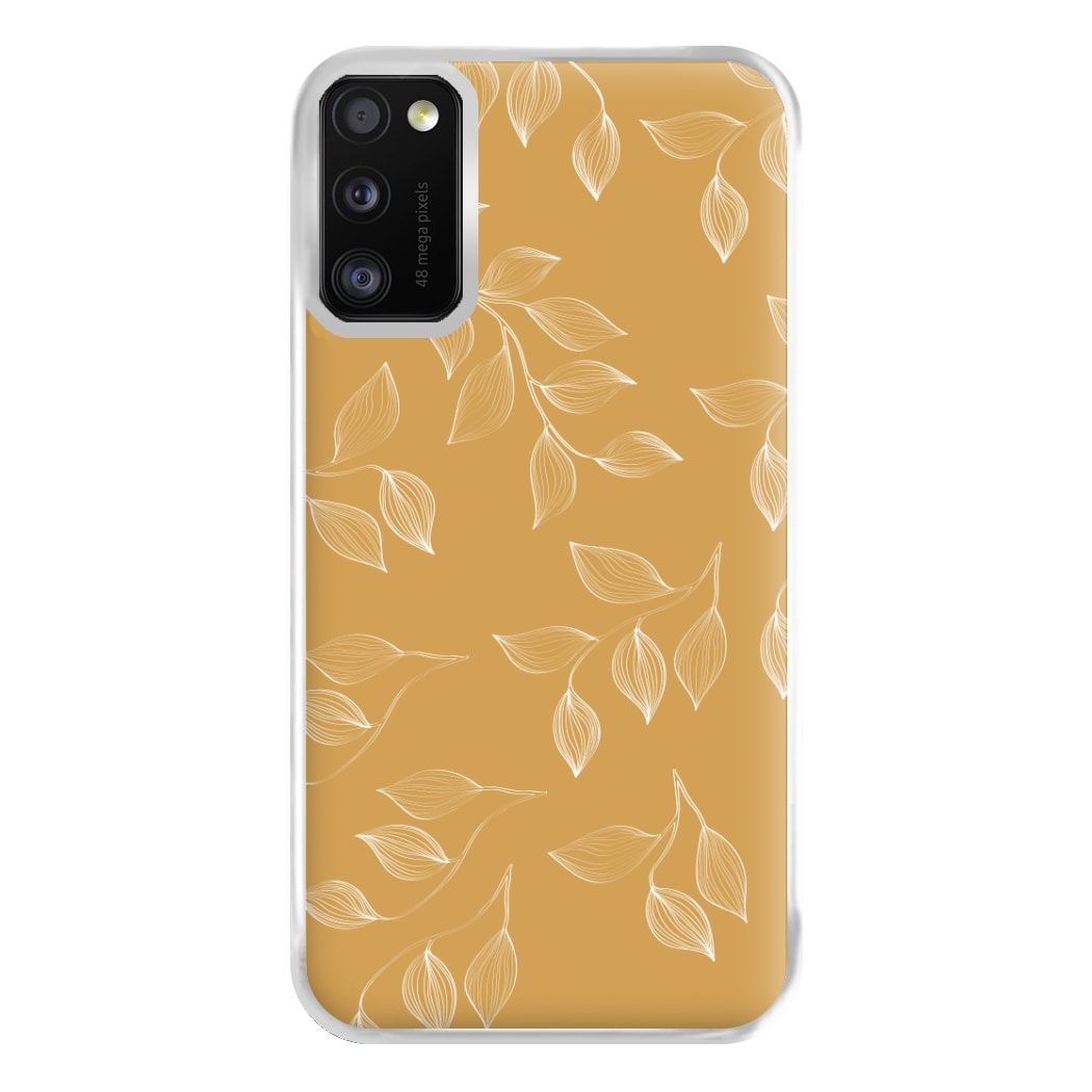 Autumn Leaf Pattern Phone Case for Galaxy A41