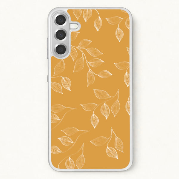 Autumn Leaf Pattern Phone Case for Galaxy A17