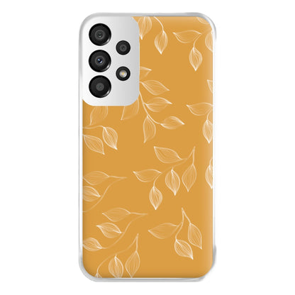 Autumn Leaf Pattern Phone Case for Galaxy A33