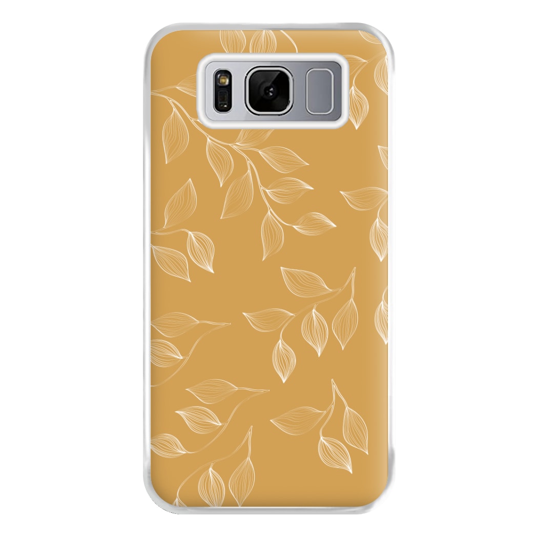 Autumn Leaf Pattern Phone Case for Galaxy S8 Plus