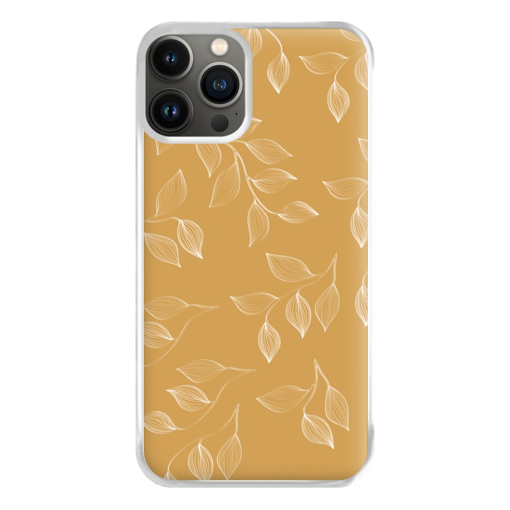 Autumn Leaf Pattern Phone Case for iPhone 11 Pro Max