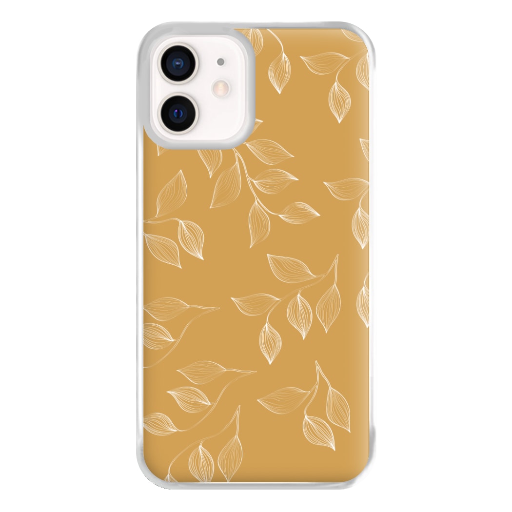 Autumn Leaf Pattern Phone Case for iPhone 13 Mini