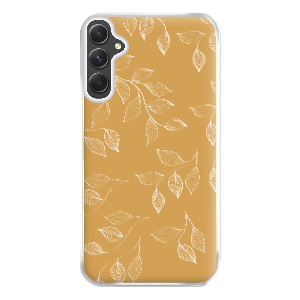 Autumn Leaf Pattern Phone Case for Galaxy A54