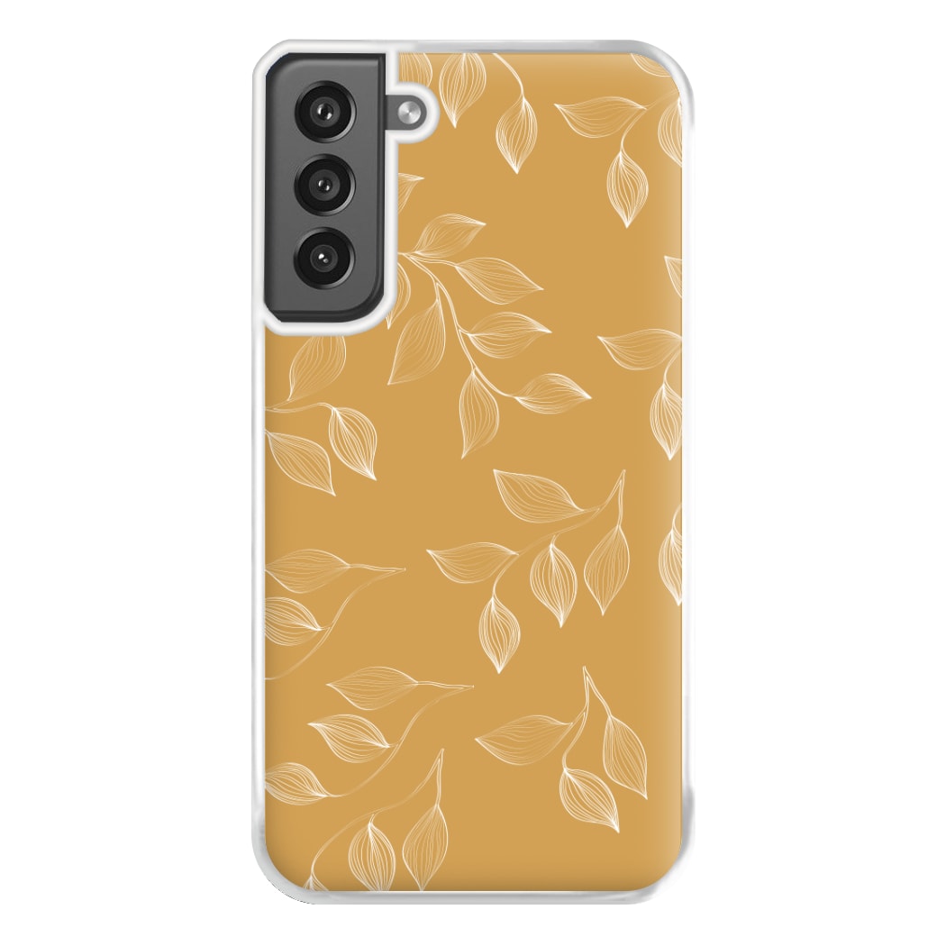 Autumn Leaf Pattern Phone Case for Galaxy S21FE