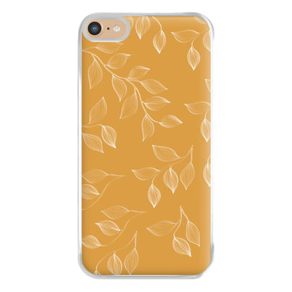 Autumn Leaf Pattern Phone Case for iPhone 6 Plus / 7 Plus / 8 Plus