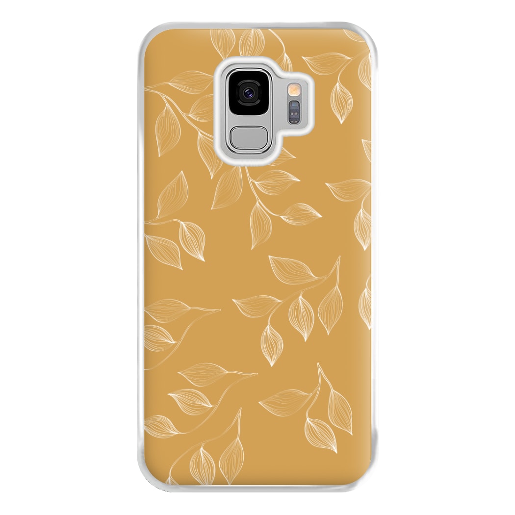 Autumn Leaf Pattern Phone Case for Galaxy S9 Plus