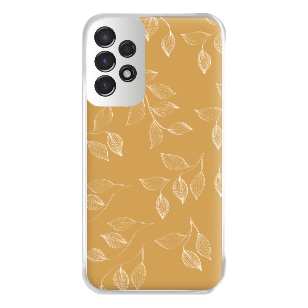 Autumn Leaf Pattern Phone Case for Galaxy A53