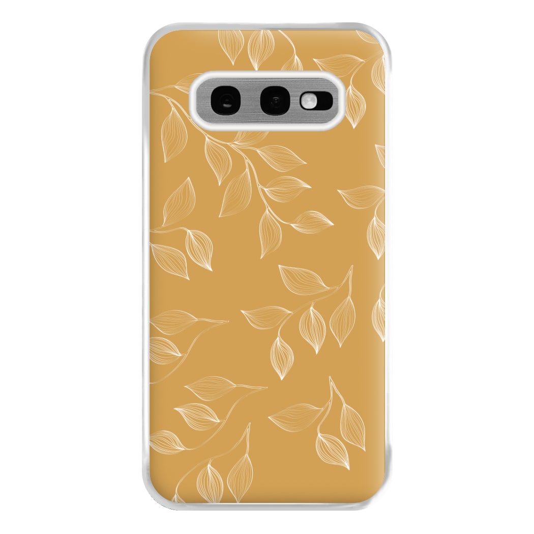 Autumn Leaf Pattern Phone Case for Galaxy S10e