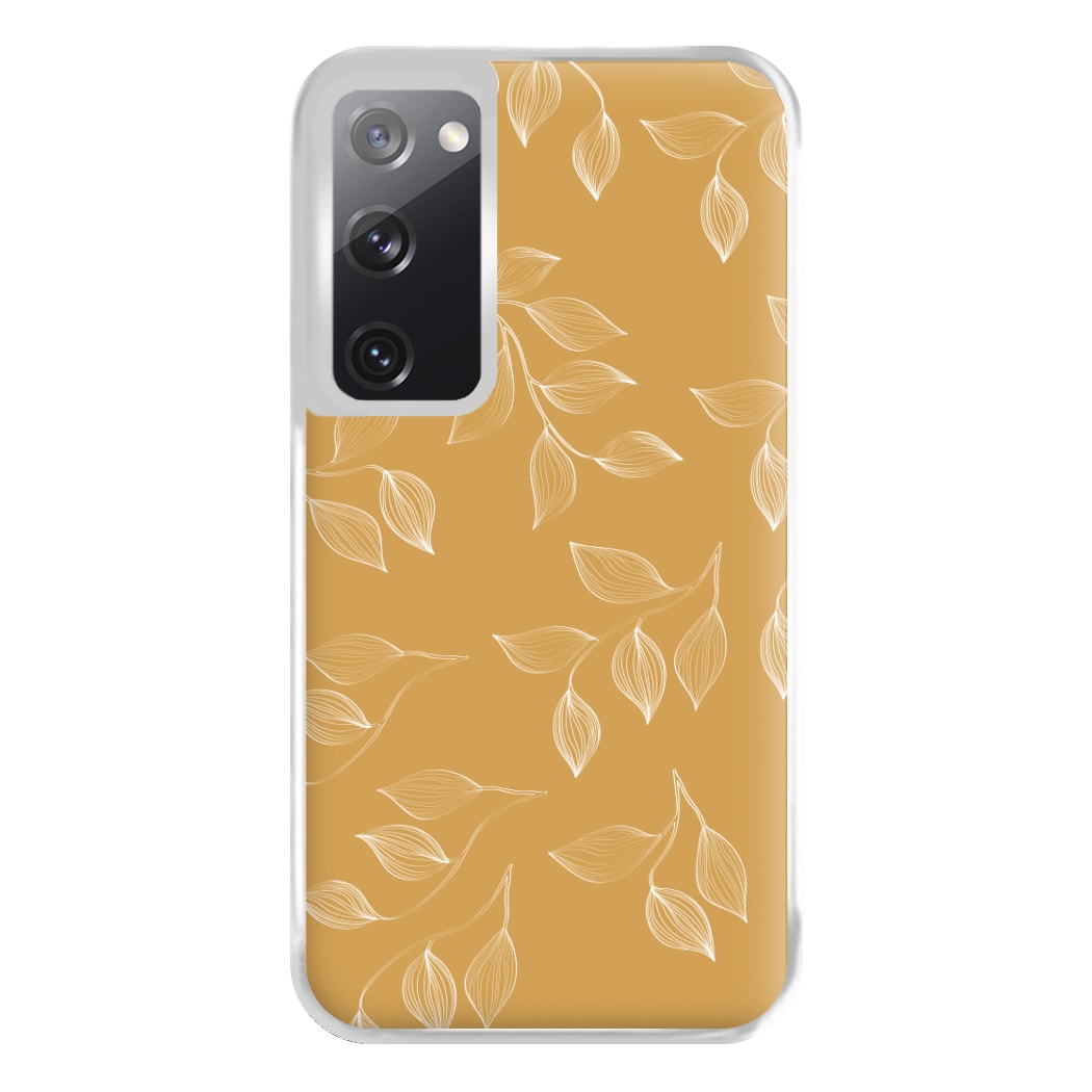 Autumn Leaf Pattern Phone Case for Galaxy S20FE