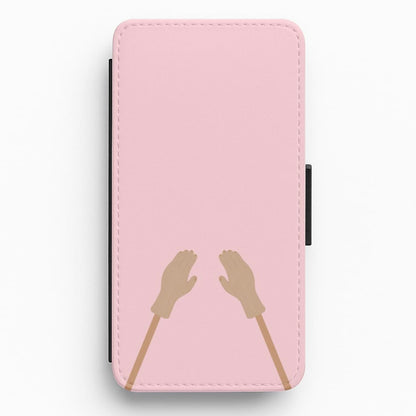 Tiny TikTok Hands Flip / Wallet Phone Case