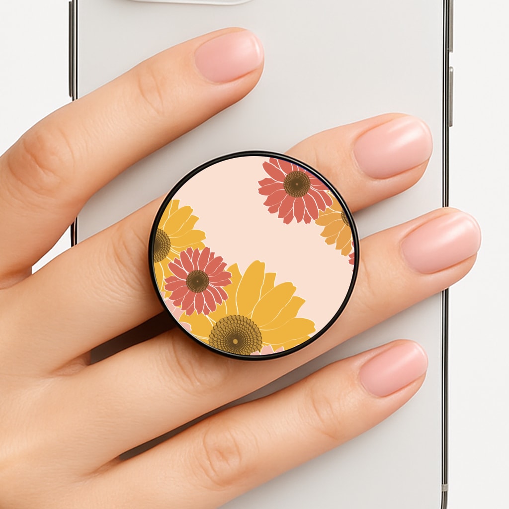 Sunflower Floral Pattern FunGrip