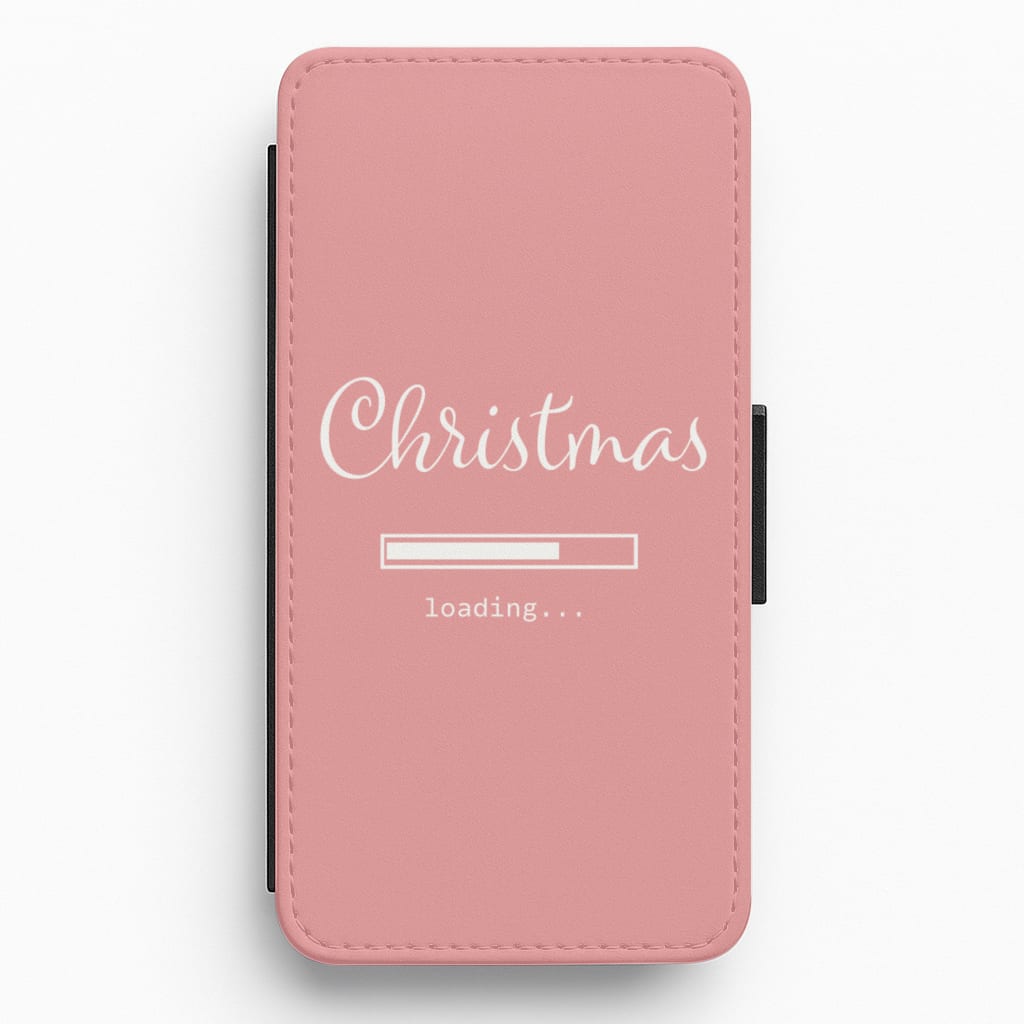 Christmas Loading Flip / Wallet Phone Case