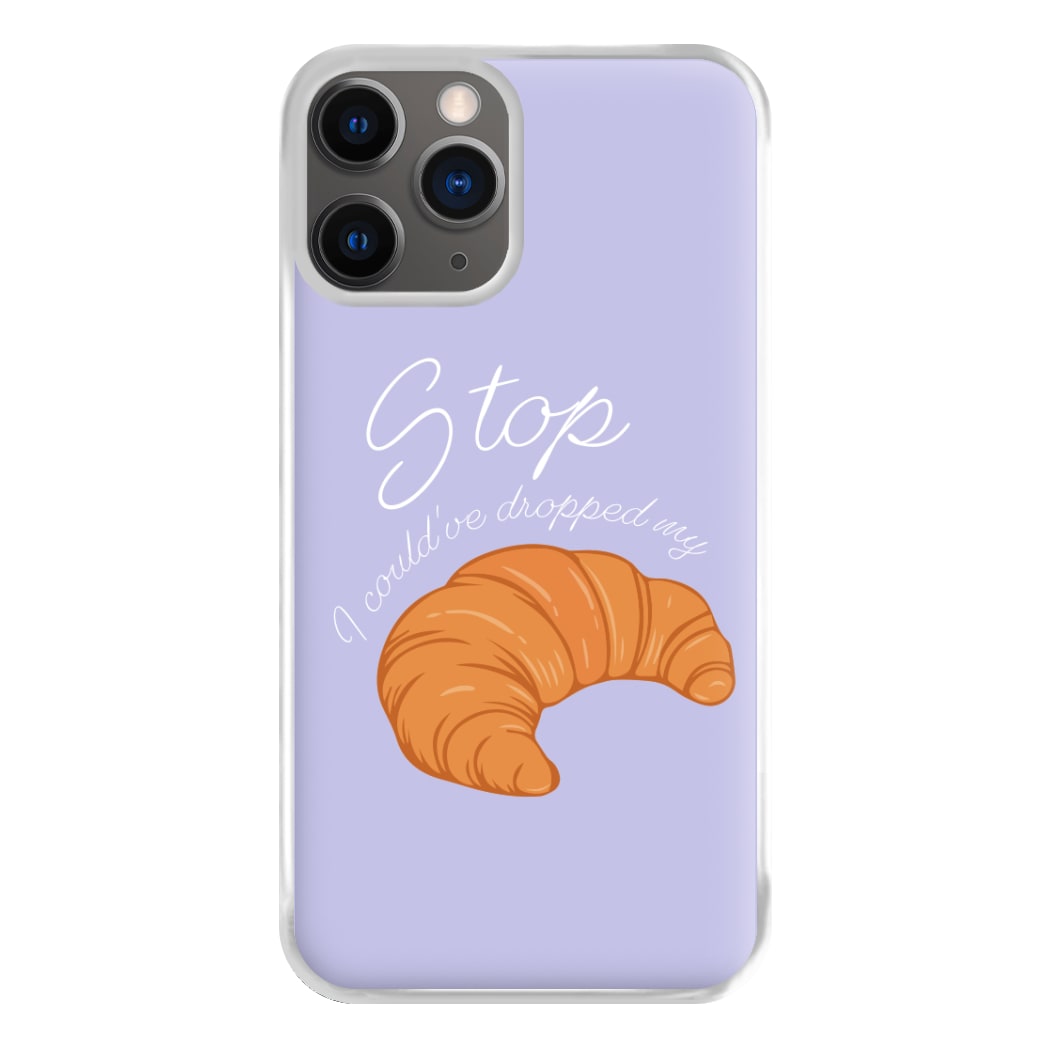 Stop I Could Have Dropped My Croissant - TikTok Phone Case for iPhone 12 Pro Max