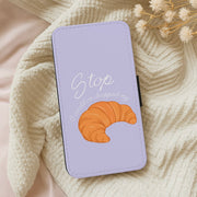 Stop I Could Have Dropped My Croissant - TikTok Flip / Wallet Phone Case 5