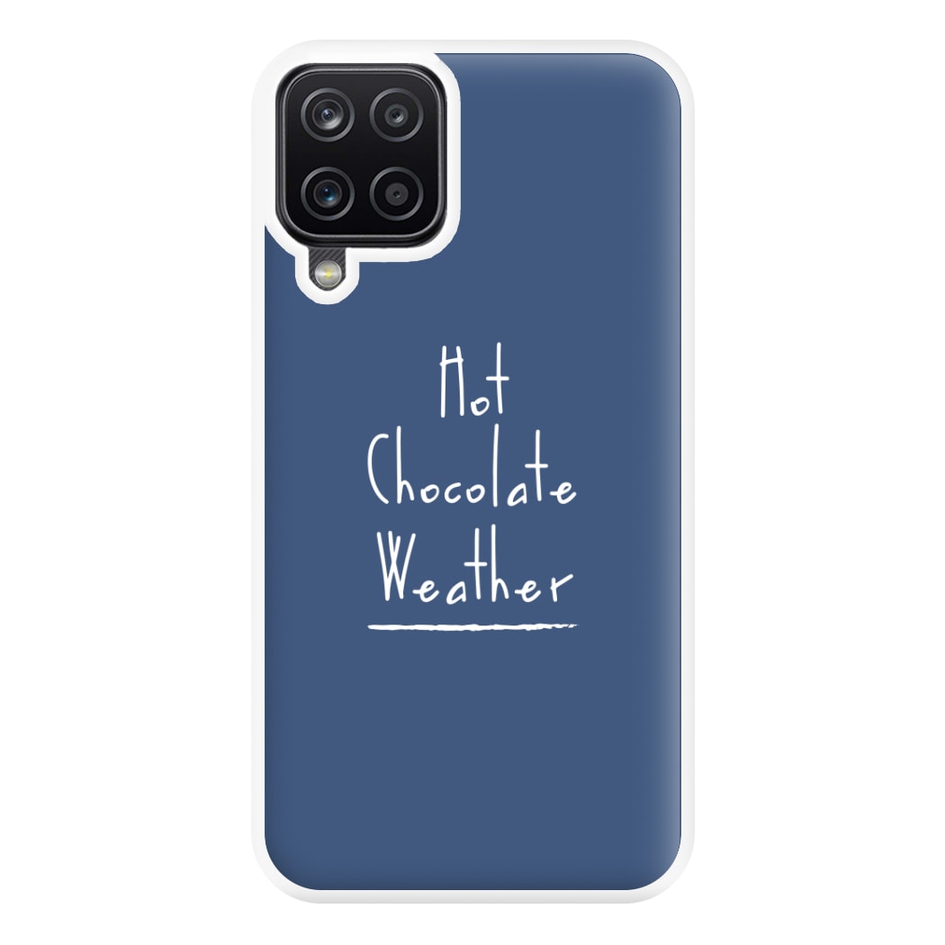 Hot Chocolate Weather Phone Case for Galaxy A12