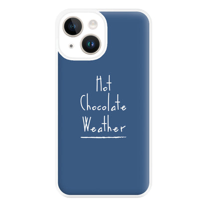 Hot Chocolate Weather Phone Case for iPhone 14