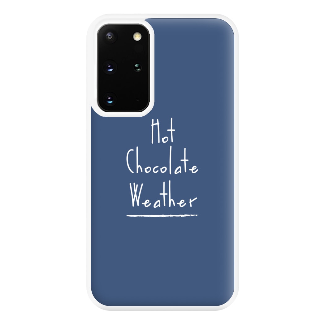 Hot Chocolate Weather Phone Case for Galaxy S20 Plus