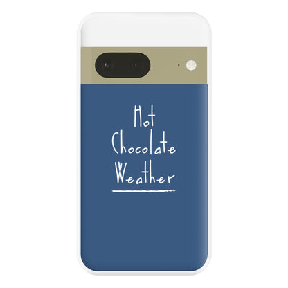 Hot Chocolate Weather Phone Case for Google Pixel 7a