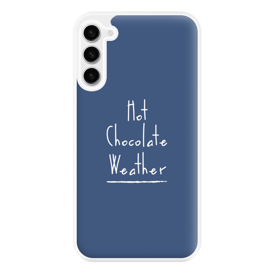 Hot Chocolate Weather Phone Case for Galaxy S23FE